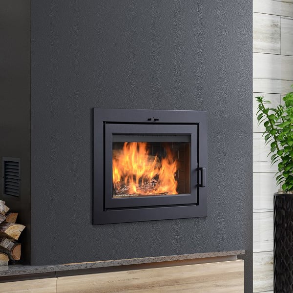 Supreme Astra Single-Sided Wood Burning Fireplace - 18